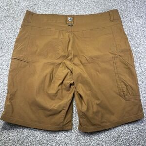 Kuhl Shorts Mens 38 Brown Hiking Outdoor Stretch Nylon Blend Pockets Casual
